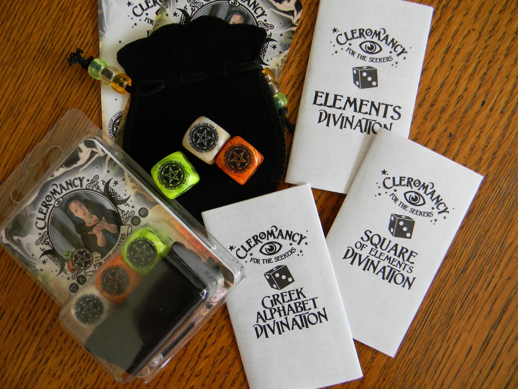 ELEMENT EARTH Divination Dice with Instructions