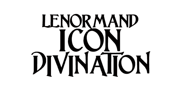 len icon dice divination logo