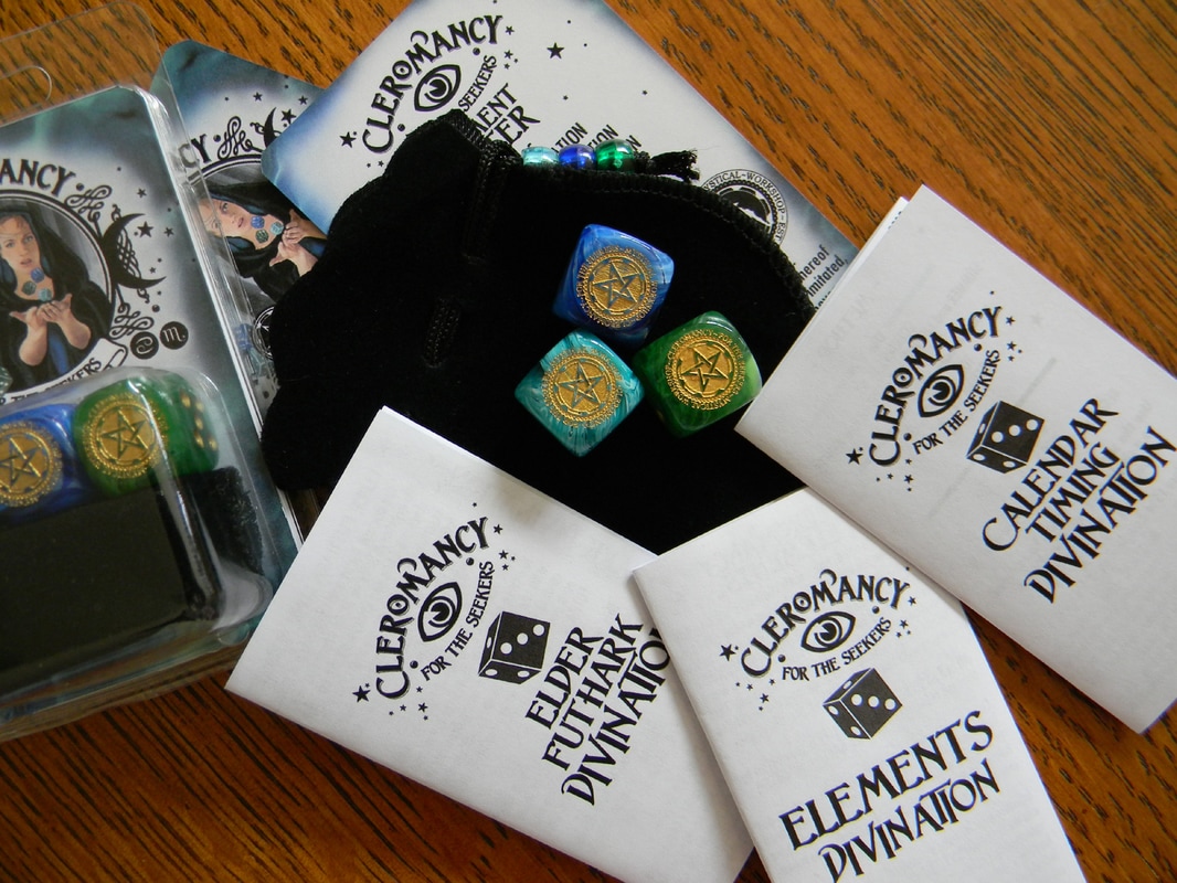 ELEMENT WATER Divination Dice and Instructions